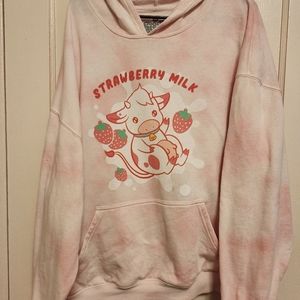 Strawberry Milk Hoodie 🥛 🍓